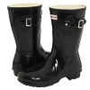 Hunter Boots Women's Original Short Gloss Black