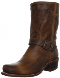 FRYE Women's Cavalry Strap 8L Boot,Cognac,9 M US