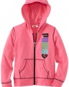 Puma - Kids Girls 7-16 Multi Glitter Hoodie, Pink Glo, Medium