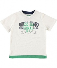 GUESS Kids Boys Baby GUESS Kids Boys T-Shirt (12 - 24m), WHITE (18M)