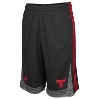 NBA Chicago Bulls Black Static Shorts