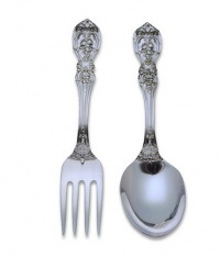 Reed & Barton Francis First Sterling Silver 2-Piece Baby Flatware Set