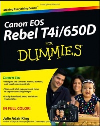 Canon EOS Rebel T4i/650D For Dummies