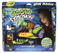 Crayola Glow Explosion Spin Magic