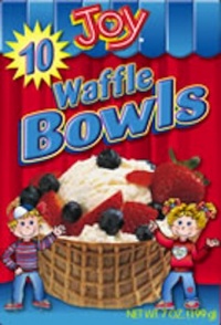 Joy Cone Waffle Bowl, 10-Count (Pack of 6)