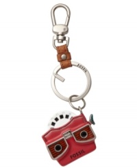 Fossil pays homage to classic View-Masters with this View Finder key fob. Clip it to your favorite key chain for a throwback style you'll love to show off.