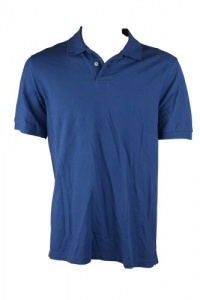 Club Room Mens Basic Short Sleeve Collared Polo Shirt