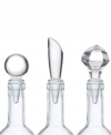 The epitome of high style and luxury, Lenox Tuscany bottle stoppers raise the bar for entertaining. Made of solid crystal in classic shapes, they make an impressive gift for wine lovers.