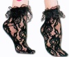 Lace Ankle Socks Anklet Stocking With Ruffle Top