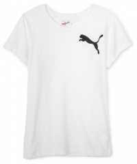 PUMA Women's Usp Chest Cat T-Shirt