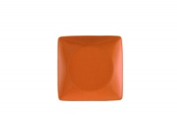 Thomas by Rosenthal No:Limit Orange Dish, square flat / Cappuccino Saucer