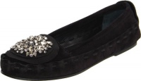 Vera Wang Lavender Women's Indigo Moccasin,Black,11 M US