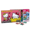 Hello Kitty 4 Wood Puzzles In Wooden Storage Box