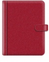 Pierre Belvedere A4/Letter Size Snap Portfolio, Refillable, Red (579250)