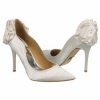 Badgley Mischka Women's Wysdom II Pump, White, 10 M US