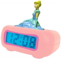 Disney Princess DC94240 LCD Alarm Clock (Pink)