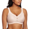 Glamorise Women's Magiclift Seamless Support T-Shirt Soft Cup Bra