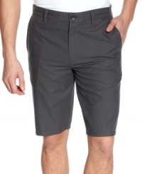 When bulky cargos just don't make the cut, try these sleek shorts from Hurley on for size.