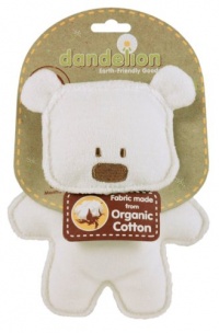 Dandelion Classic Organic Toy Crinkle Bear