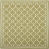 Safavieh CY6918-246 Courtyard Collection Indoor/Outdoor Square Area Rug, 7-Feet 10-Inch, Green