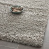 Safavieh Shag Collection SG151-7575 Silver Shag Area Rug, 4-Feet by 6-Feet