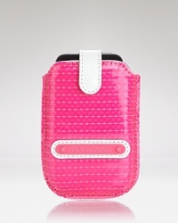 Glam up your gadget with this sequin splashed case from Juicy Couture. It turns your Smartphone into something sparkly.