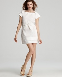 See by Chloé Dress - Cherry Bow Belted Shift