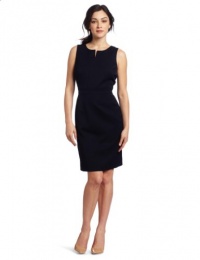 Anne Klein Women's Split Neck Shift Dress