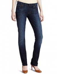 7 For All Mankind Women's Straight Leg Jean in Nouveau New York Dark