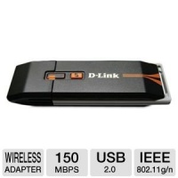 D-Link Wireless N-150 Mbps USB Wi-Fi Network Adapter (DWA-125)