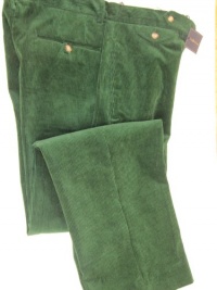 Polo Ralph Lauren Courduroy Pants Mens Size 32/32 Green