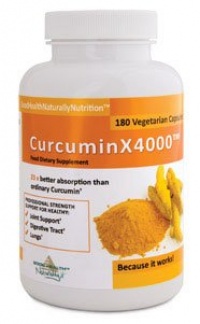 Curcumin X4000 180 Vegetarian Capsules