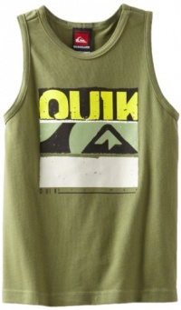 Quiksilver Boys 2-7 Unglued Tank, Turtle, 2T