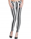 GUESS Brittney Striped Denim Leggings