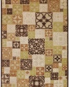 Area Rug 2x3 Rectangle Transitional Chocolate Color - Surya Basilica Rug from RugPal