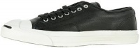 Converse Jack Purcell Leather Ox Black/White men's 10