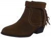 Sam Edelman Girls Louie Bootie (Little Kid/Big Kid),Whiskey Suede,4 M US Big Kid