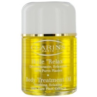 Clarins Body Treatment Oil-Soothing, Relaxing, 3.4-Ounce Box