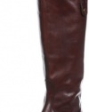 STEVEN By Steve Madden Women's Satyre Boot,Brown Leather,8 M US