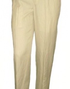 Polo Ralph Lauren Men's Linen Silk Cotton Preston Fit Flat Front Pants