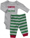 Carter's Santas Little Helper 2 Piece Set-NB