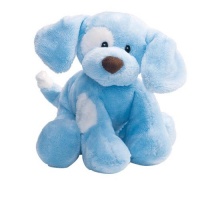 Gund Baby Spunky Plush Puppy Toy Small, Blue