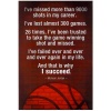 (13x19) Michael Jordan Succeed Quote Motivational Poster