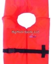 Aqua Gear Adult USCG Approved Type II Keyhole Recreational Life Jacket