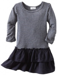 Splendid Littles Baby-girls Infant Mini Thermal Dress, Navy, 18-24 Months