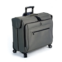 Recessed extra long locking trolley handle made of aircraft grade aluminum with one button operation, for ease of use. Reinforced corners and kickplate offer additional protection against wear. Fully lined interior with tie down straps to keep your clothing wrinkle free. Integrated privacy ID tag. TSA accepted lock.