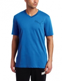 PUMA Men's Basic V-Neck Tee