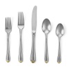 Gorham Golden Melon Bud Stainless Flatware 5 Piece Place Setting