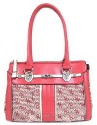 Guess Adelisa Small Satchel Bag, Red