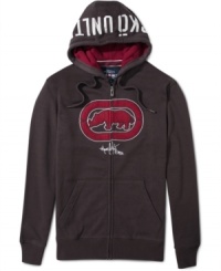 This Ecko Unltd hoodie will keep you toasty and trendy.